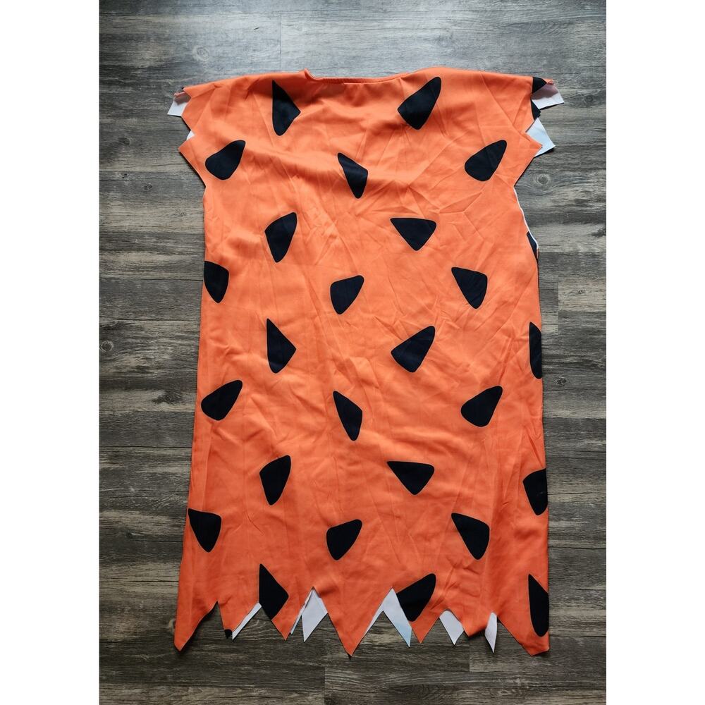 Fred The Flintstones Spirit Halloween Costume Tunic Neck Tie Plus Size XXL - Picture 3 of 8